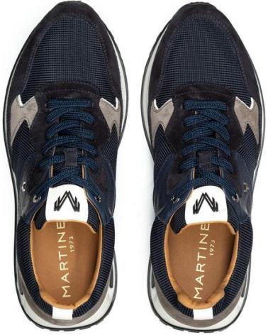 MARTINELLI HANBURY 1741 FREIZEIT-SNEAKER MARINEBLAU UND GRAU AZUL