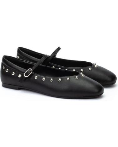 MARTINELLI MERCEDITAS DE PIEL CONFORT MUJER 1750-B465PY COLOR NEGRO