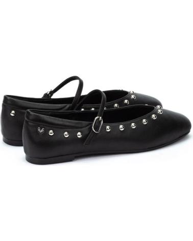 MARTINELLI MERCEDITAS DE PIEL CONFORT MUJER 1750-B465PY COLOR NEGRO