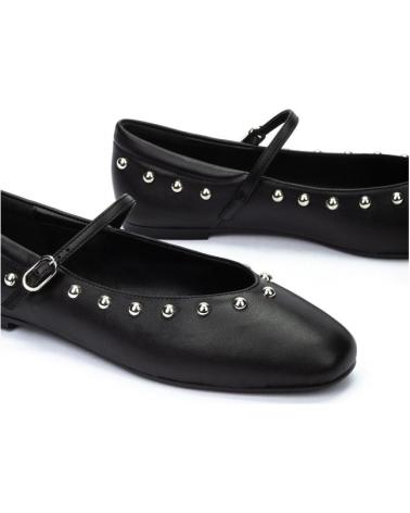 MARTINELLI MERCEDITAS DE PIEL CONFORT MUJER 1750-B465PY COLOR NEGRO