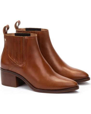 MARTINELLI ZINNIA 1603 BROWN HEELED ANKLE BOOTS MARRóN