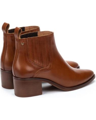 MARTINELLI ZINNIA 1603 BROWN HEELED ANKLE BOOTS MARRóN
