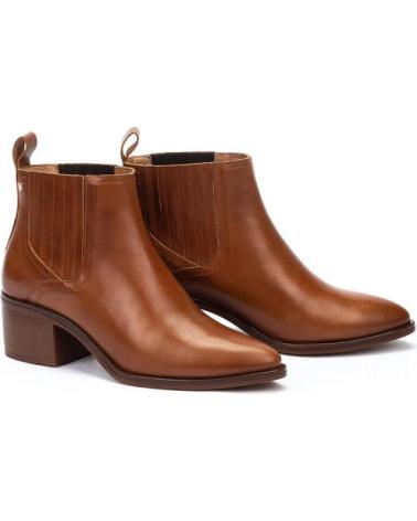 MARTINELLI ZINNIA 1603 BROWN HEELED ANKLE BOOTS MARRóN