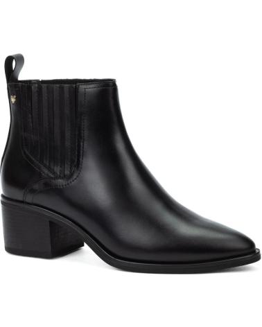 MARTINELLI ZINNIA 1603 BLACK HEELED ANKLE BOOTS NEGRO