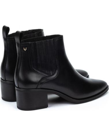 MARTINELLI ZINNIA 1603 BLACK HEELED ANKLE BOOTS NEGRO