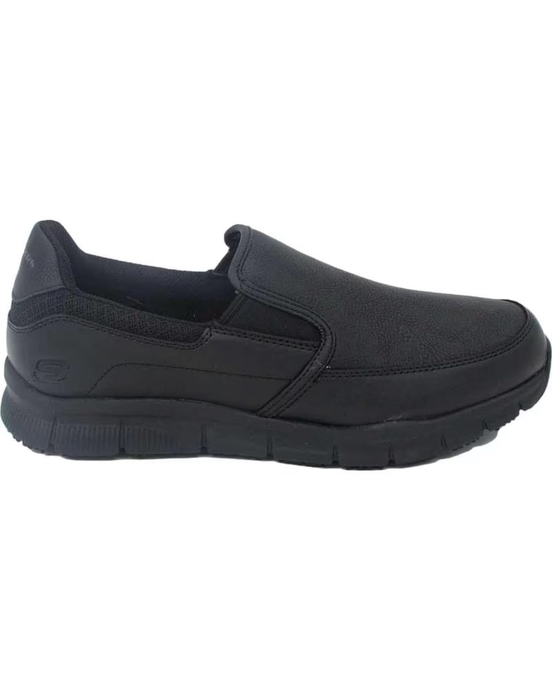SKECHERS NAMPA GROTON ARBEITSSCHUHE 77157EC NEGRO