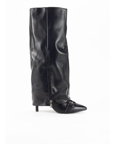 KESLEM 9386 BLACK HEELED BOOTS NEGRO