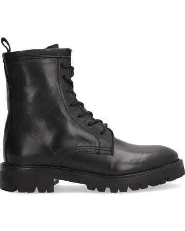 ALPE MILITARE 261006 BLACK LACE-UP BOOTS NEGRO