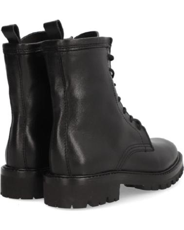 ALPE MILITARE 261006 BLACK LACE-UP BOOTS NEGRO