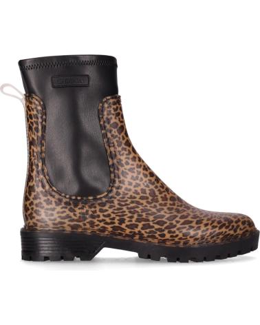 CHIKA10 BOTAS CHELSEA RAIN 11 ESTAMPADO LEOPARDO LEOPARDO-LEOPARD