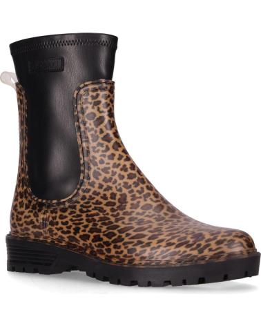 CHIKA10 BOTAS CHELSEA RAIN 11 ESTAMPADO LEOPARDO LEOPARDO-LEOPARD