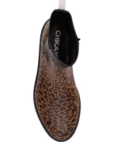 CHIKA10 BOTAS CHELSEA RAIN 11 ESTAMPADO LEOPARDO LEOPARDO-LEOPARD