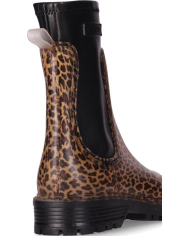 CHIKA10 BOTAS CHELSEA RAIN 11 ESTAMPADO LEOPARDO LEOPARDO-LEOPARD
