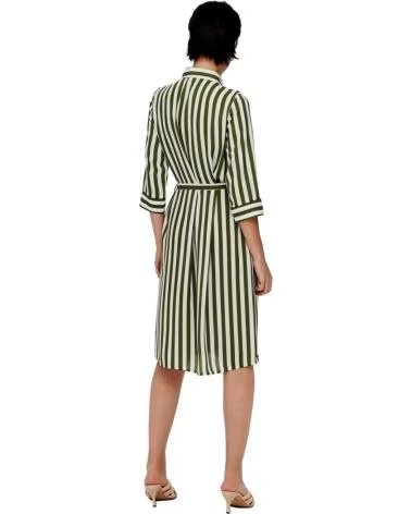 JACQUELINE DE YONG VESTIDO DE 15230153 RAYAS NEGRO REF 883900