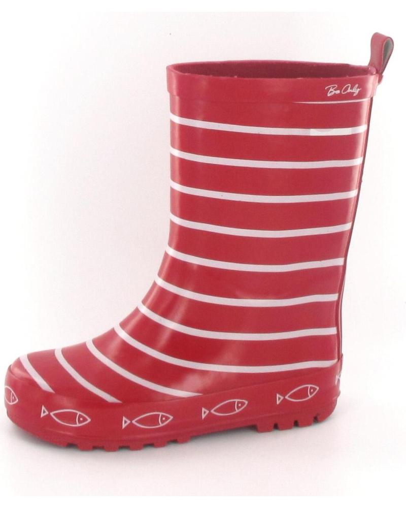 BE ONLY TIMOUSS RED RAIN BOOTS ROJO