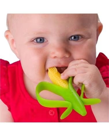 BABY BANANA CEPILLO DENTAL MAZORCA BB0103 AMARILLO