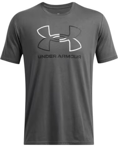 T-SHIRT DE MANGA CURTA UNDER ARMOUR FOUNDATION CINZA - MODELO 1382915028 GRIS