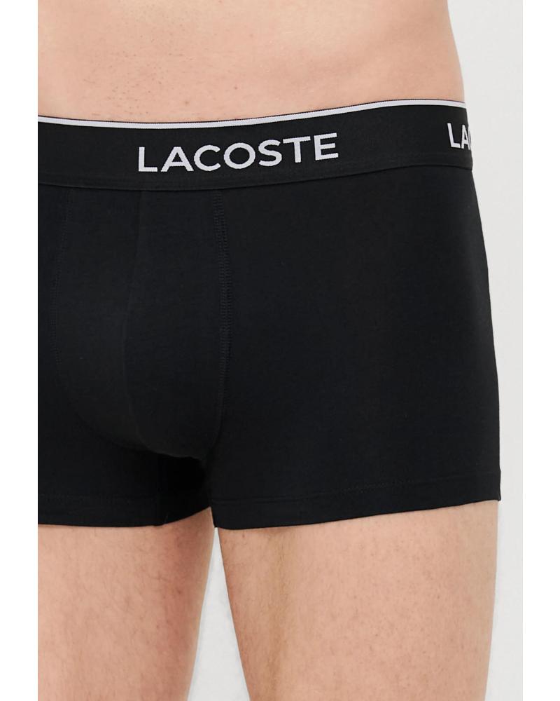 CONFEZIONE DA DUE BOXER LACOSTE 5H7881 NERO NEGRO