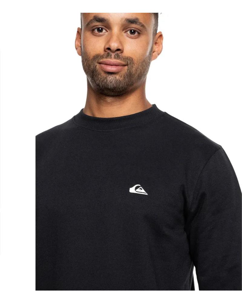 CAMISOLA GOLA REDONDA QUIKSILVER EQYFT04953-253 PRETO NEGRO