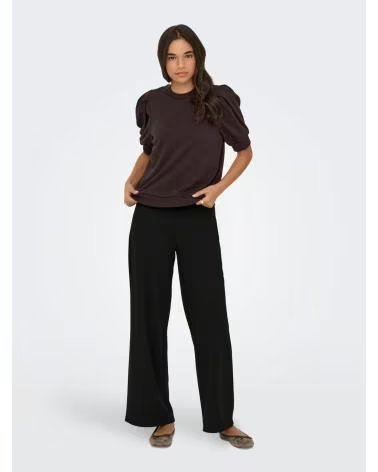 JACQUELINE DE YONG Pantalon Largo 49764495393107 en negro para mujer NEGRO