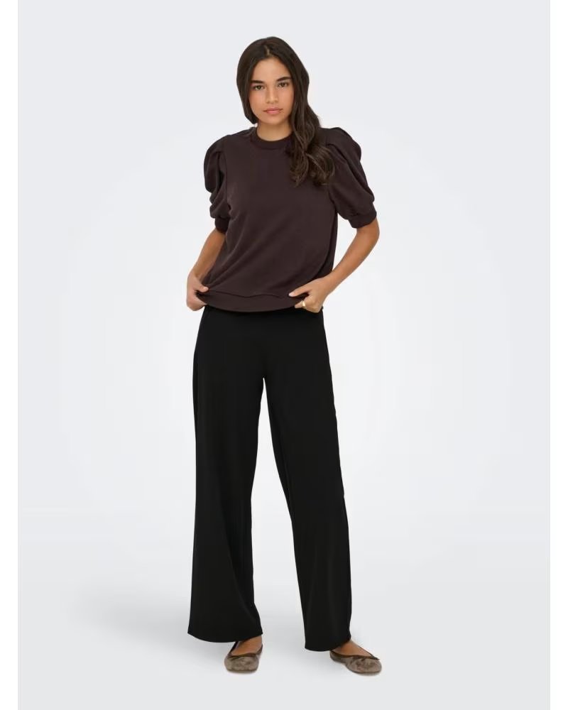 JACQUELINE DE YONG Pantalon Largo 49764495393107 en negro para mujer NEGRO