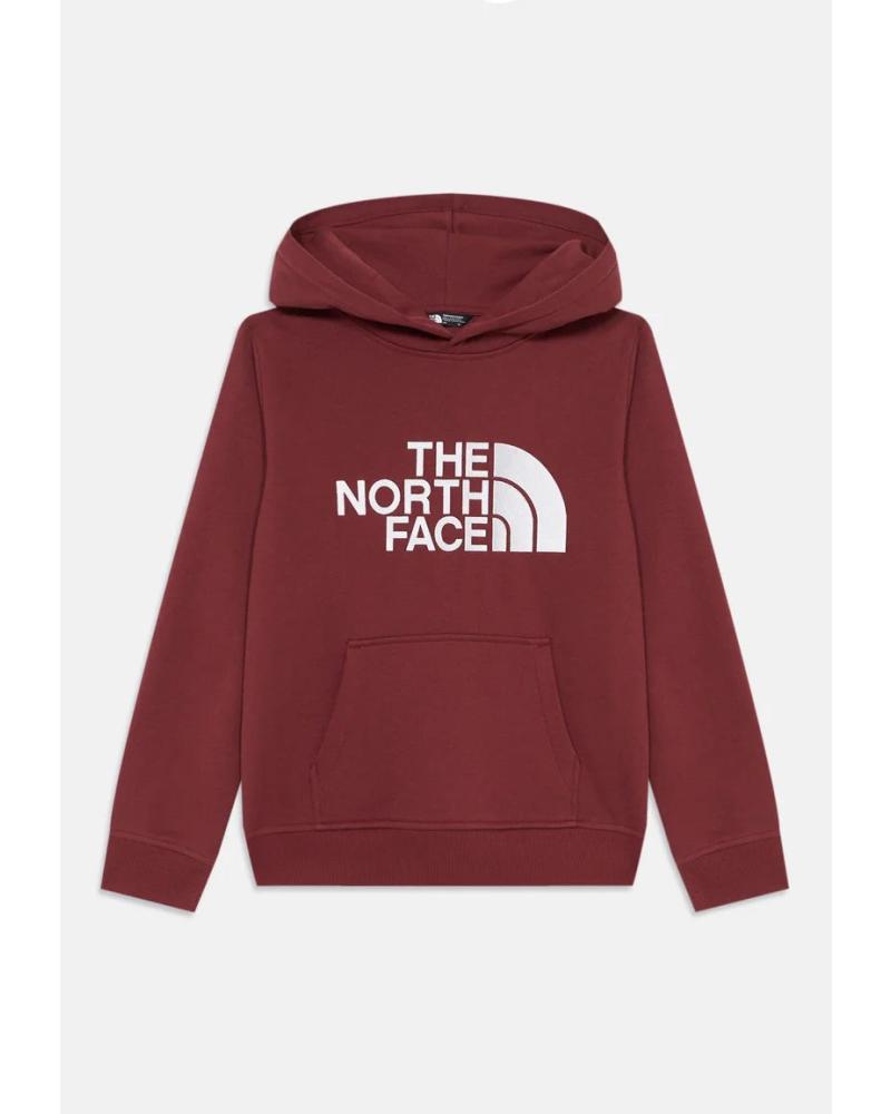 THE NORTH FACE KIDS NF0A8EHH0V0 BURGUNDY HOODIE BURDEOS