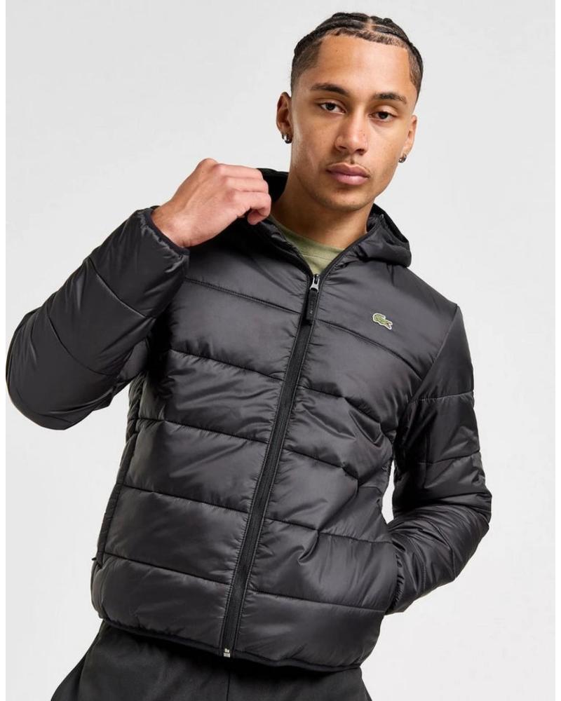 CASACO LACOSTE BH6763 C31 PRETO VERDE