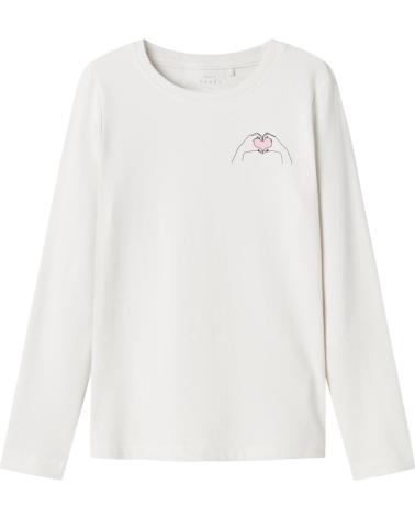 NAME IT CAMISETA DE MANGA LARGA PARA NIÑA NAME IT CON ESTAMPADO NEGRO