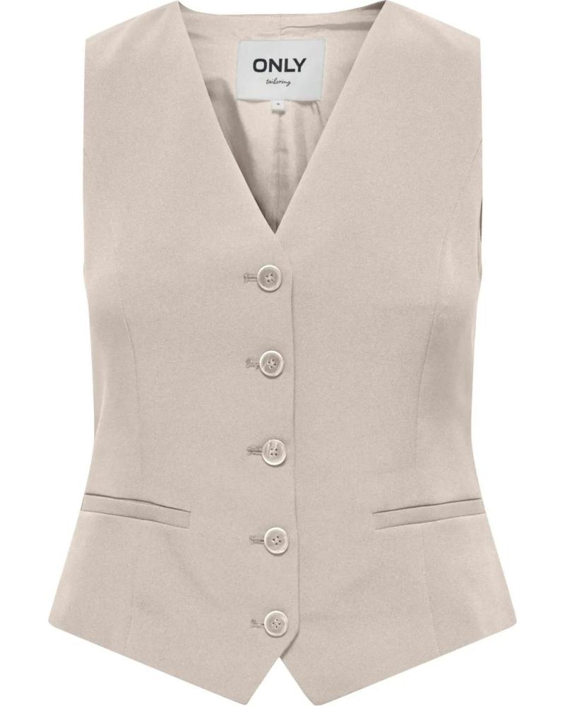 ONLY CHALECO 15328160 BEIGE BEIGE