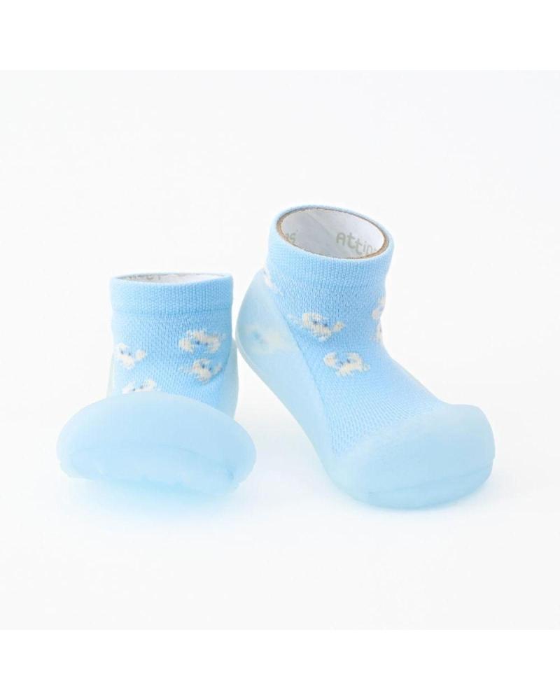 ATTIPAS BABY CRAB ABC010 - ERGONOMISCHE BABYSCHUHE BLAU AZUL