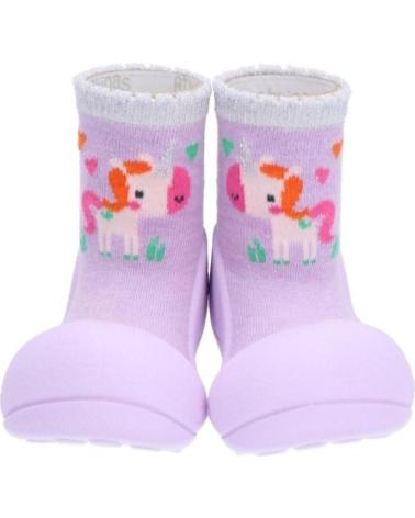 ATTIPAS UNICORN AUN010 SAPATOS PRIMEIROS PASSOS LILÁS VIOLETA