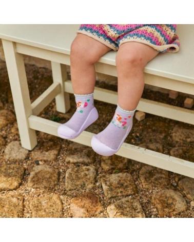 ATTIPAS UNICORN AUN010 SAPATOS PRIMEIROS PASSOS LILÁS VIOLETA