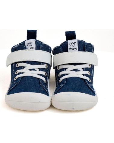 ATTIPAS DENIM SKIN SHOES ASK114 MARINEBLAU AZUL
