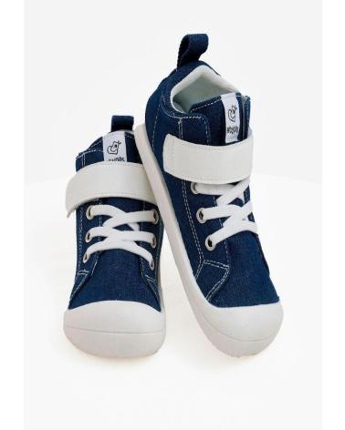 ATTIPAS DENIM SKIN SHOES ASK114 MARINEBLAU AZUL