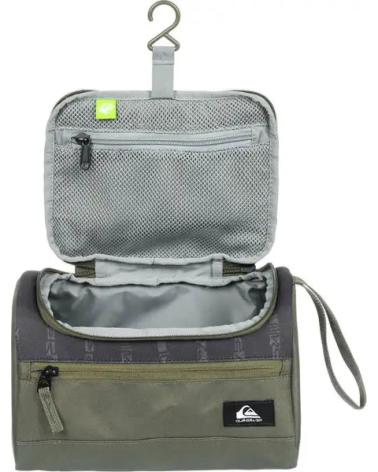 QUIKSILVER KULTURBEUTEL EQYBL03200 GRÜN MIT HAKEN VERDE