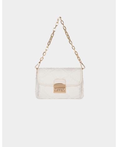 MORGAN HANDTASCHE CLUTCH 242-2ROMEO1 WEISS BLANCO