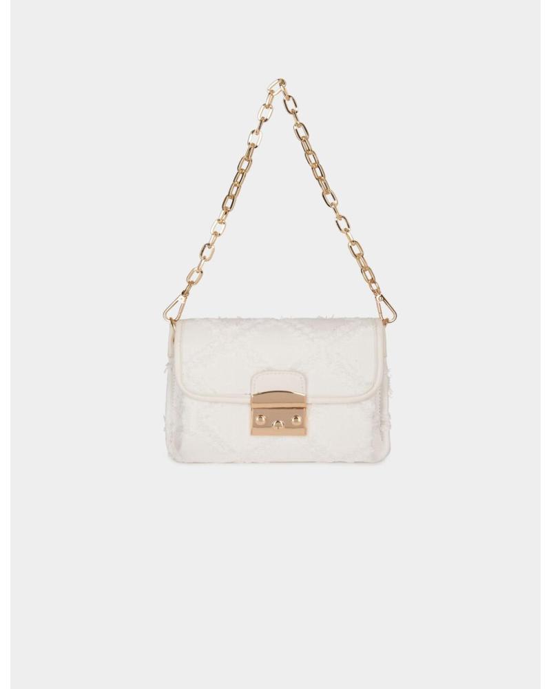 MORGAN HANDTASCHE CLUTCH 242-2ROMEO1 WEISS BLANCO