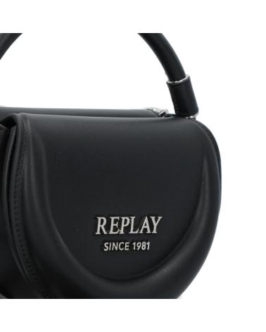 REPLAY TASCHE FW3003 MIT GRIFF UND SCHULTERRIEMEN SCHWARZ DEFAULT TITLE