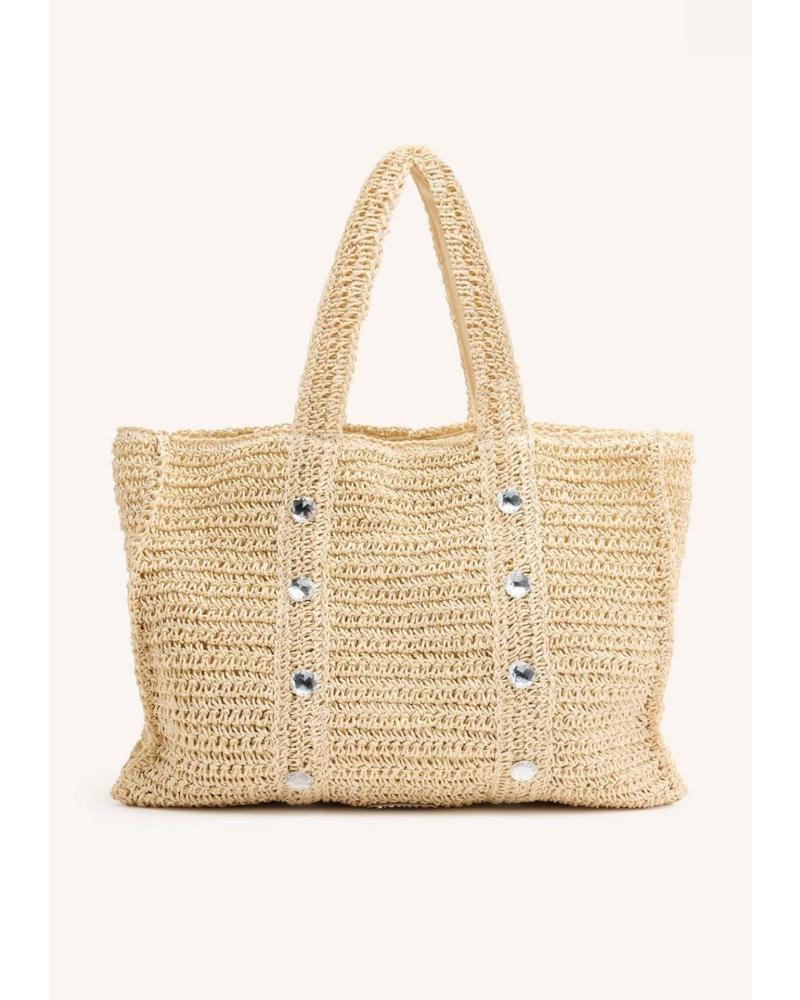 SAC FOURRE-TOUT EN RAFIA GIOSEPPO 75504 DEFAULT TITLE