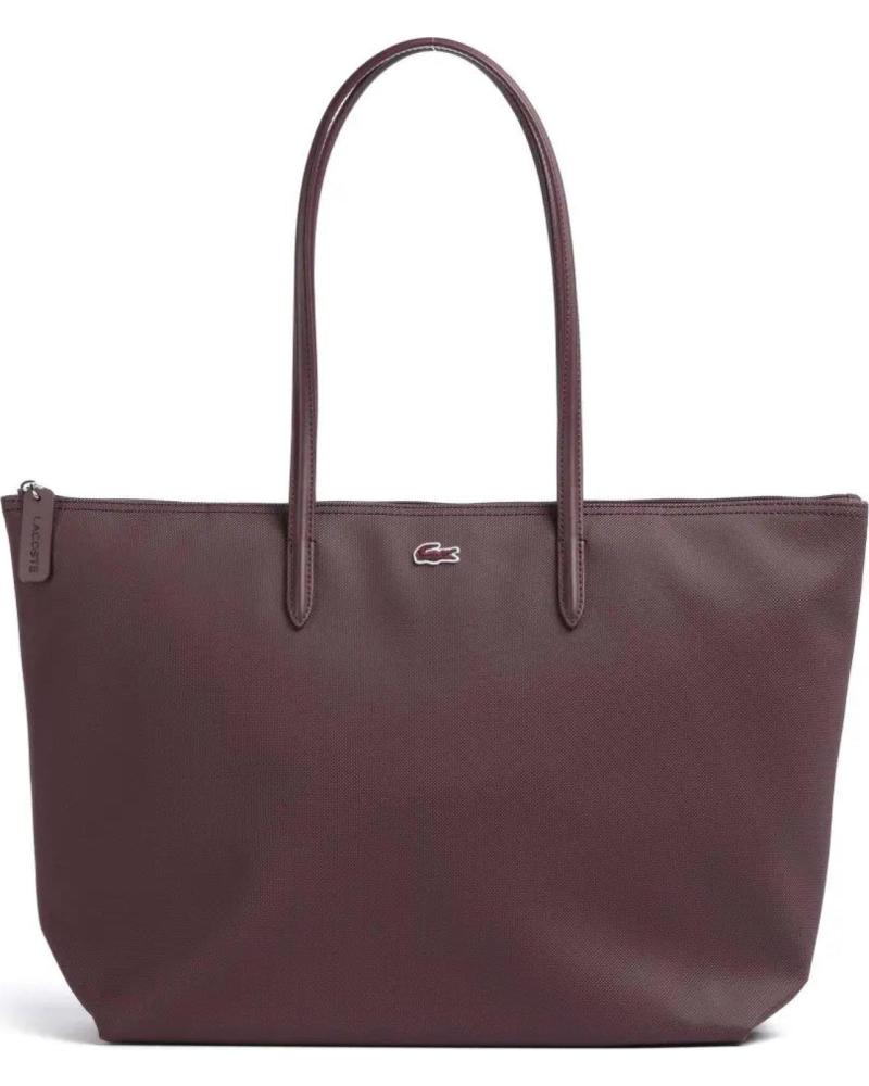 BORSA TOTE PICCOLA LACOSTE NF2037PK BORDEAUX DEFAULT TITLE