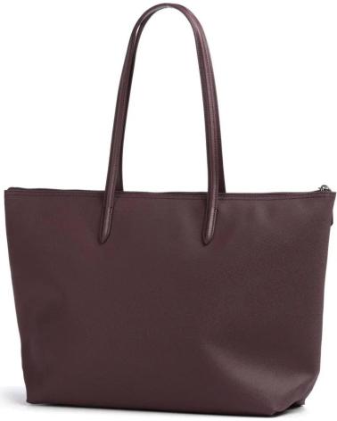 BORSA TOTE PICCOLA LACOSTE NF2037PK BORDEAUX DEFAULT TITLE