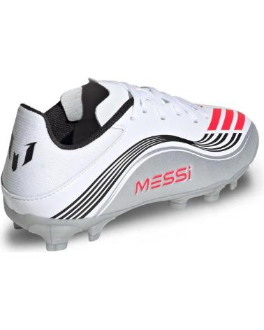 SCARPA DA CALCIO BAMBINO ADIDAS F50 MESSI LEAGUE JP74 BIANCO BLANCO