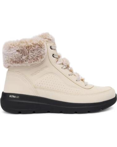 BOTÍN SKECHERS GLACIAL ULTRA 144199 BEIGE BEIGE