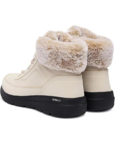 BOTÍN SKECHERS GLACIAL ULTRA 144199 BEIGE BEIGE