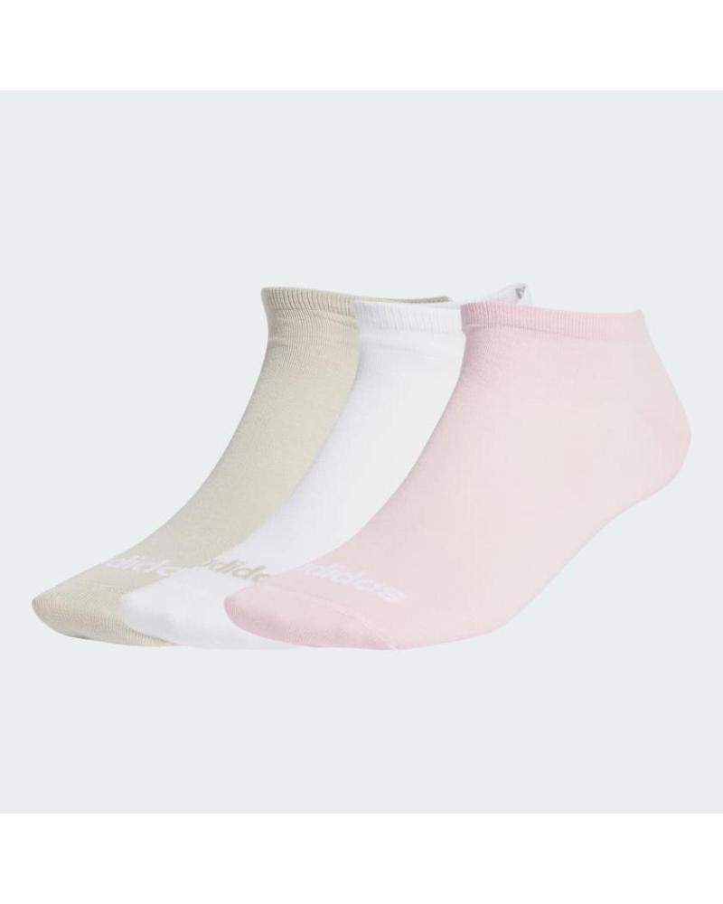 CHAUSSETTES COURTES ADIDAS JG3699 MULTICOLORES (LOT DE 3) MULTICOLOR