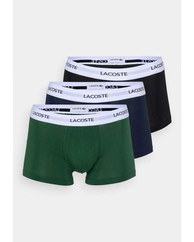 LACOSTE BOXER UNDERWEAR 5H5150 CONFEZIONE MULTICOLORE MULTICOLOR