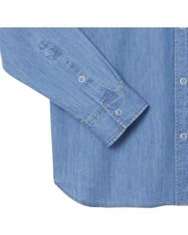 LACOSTE CAMISA DENI CORTE REGULAR CH9084 CELESTE