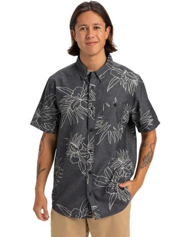 QUIKSILVER CAMISA HOMBRE ESTAMPADA GAWANHILLS KVJ6 GRIS