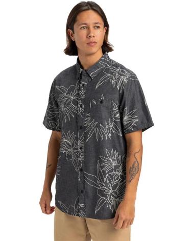 QUIKSILVER CAMISA HOMBRE ESTAMPADA GAWANHILLS KVJ6 GRIS