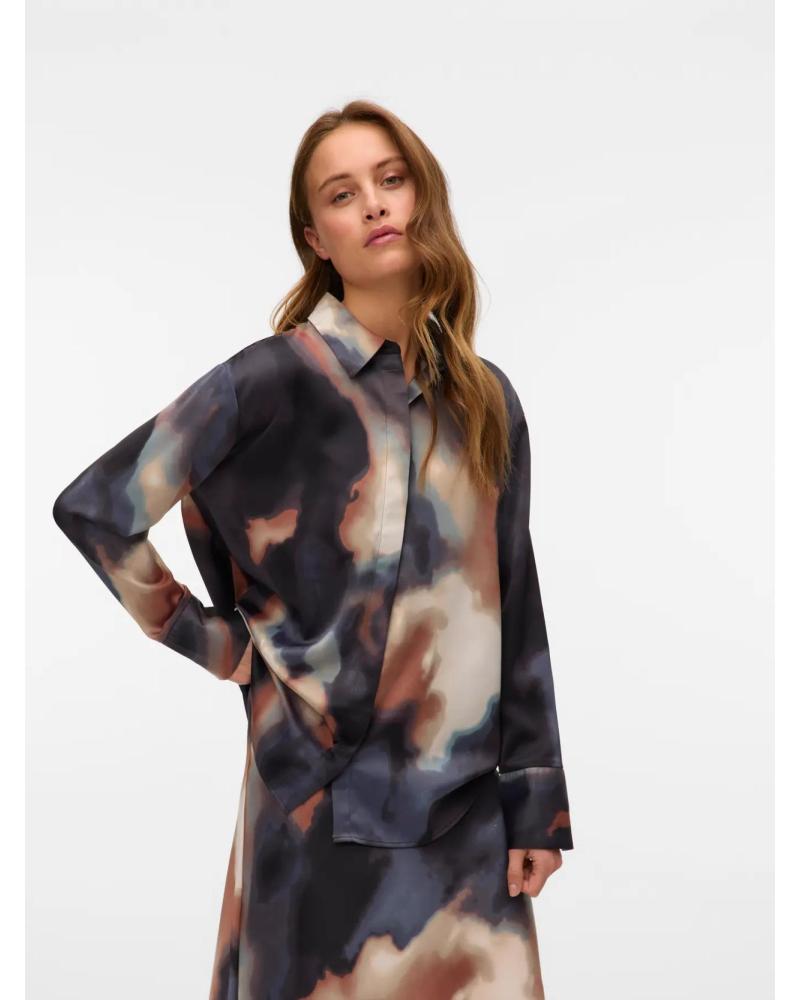 VERO MODA CAMISA MUJER OVERSIZE 10333856 MULTICOLOR